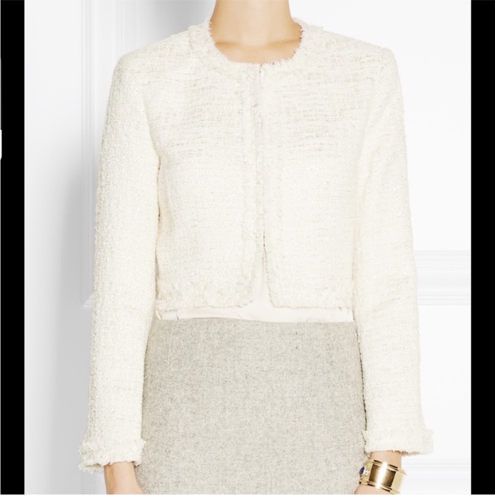 ALICE OLIVIA TWEED JACKET